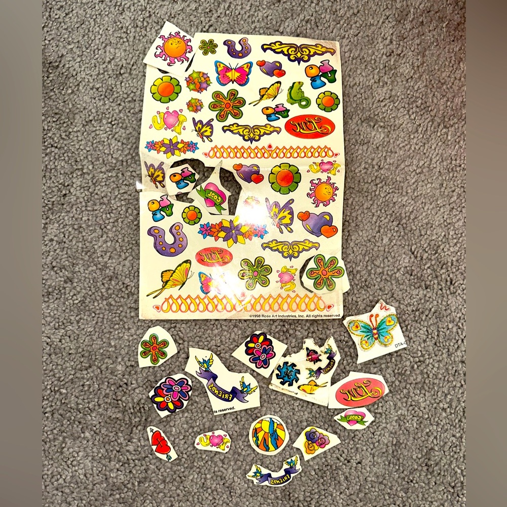 57 piece tattoos vintage 90s fun 🤩